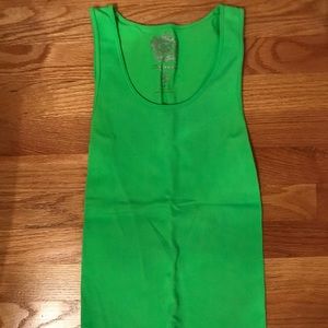 Green sugar lip tank top